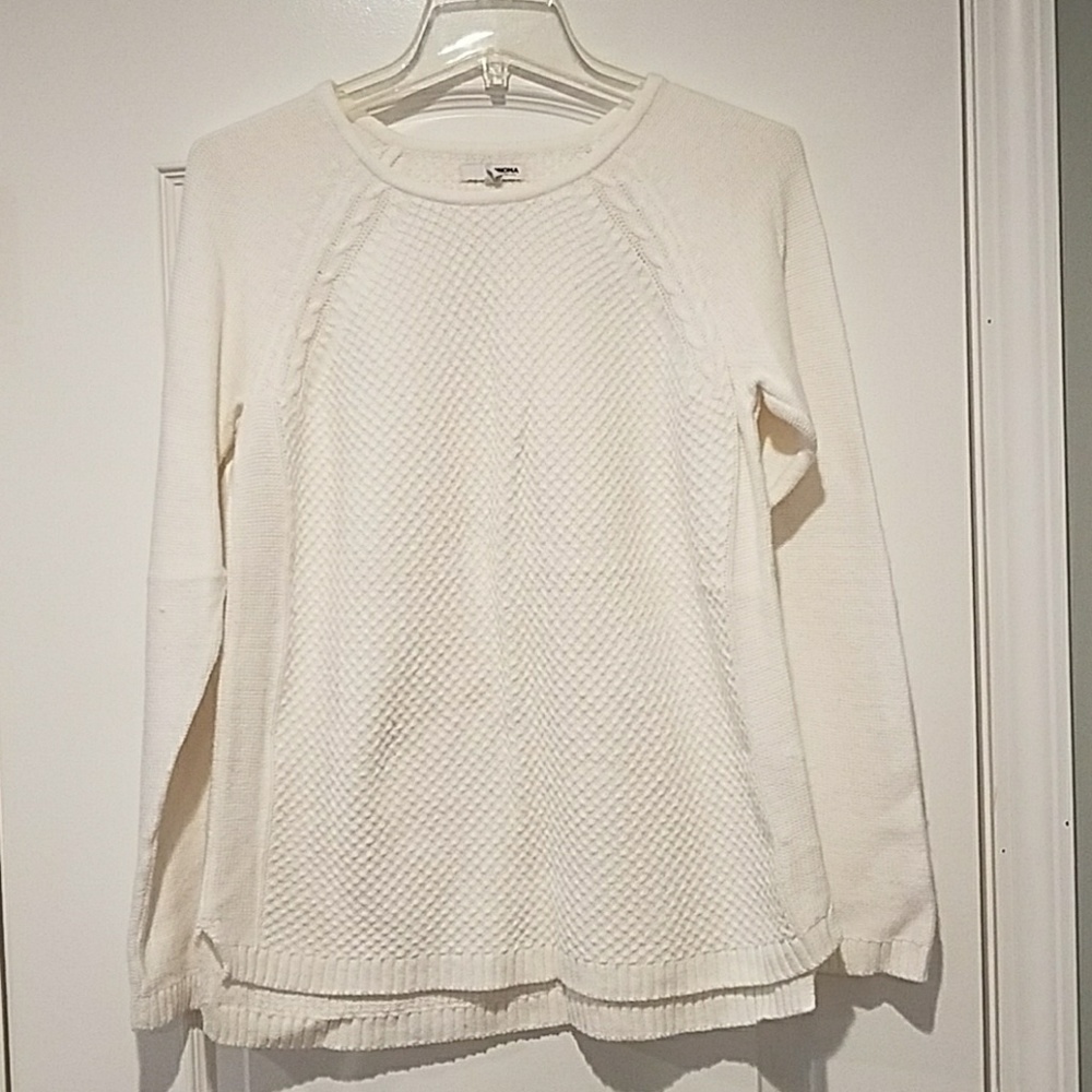 Cream sweater